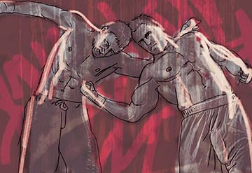 Boxers, by Rafael Lechugo